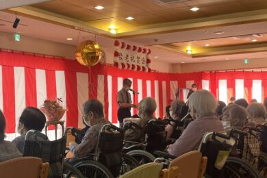 敬老会に出席してきました。