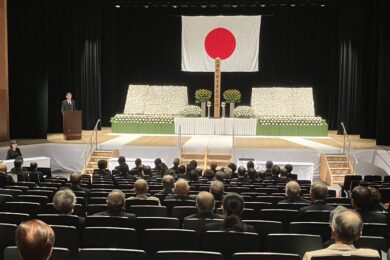 土浦市戦没者追悼式